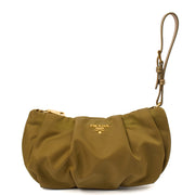 Picture of Prada Clutch Clutch in Green, Nylon