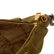 Picture of Prada Clutch Clutch in Green, Nylon