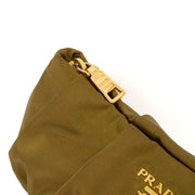 Picture of Prada Clutch Clutch in Green, Nylon
