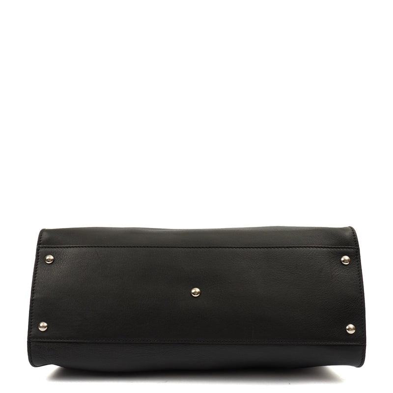 Picture of Fendi Tote Peekaboo - Large in Black, Leather