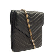 Picture of Saint Laurent Cross Body Crossbody in Black, Calfskin Leather