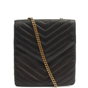 Picture of Saint Laurent Cross Body Crossbody in Black, Calfskin Leather