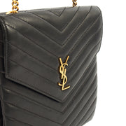 Picture of Saint Laurent Cross Body Crossbody in Black, Calfskin Leather