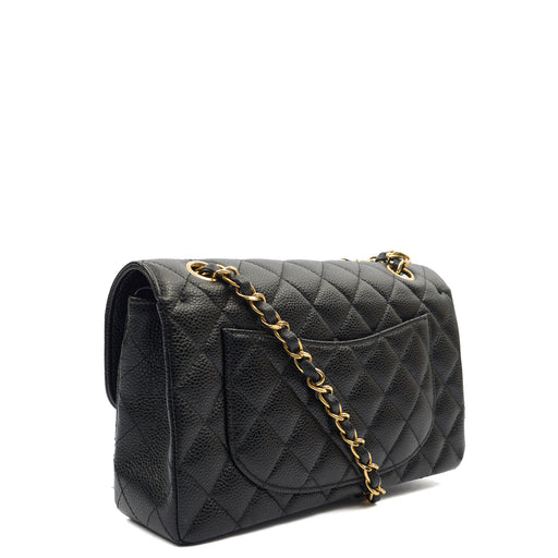 Picture of Chanel Cross Body Classic Double Flap - Medium in Black, Caviar Leather