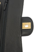 Picture of Chanel Cross Body Classic Double Flap - Medium in Black, Caviar Leather