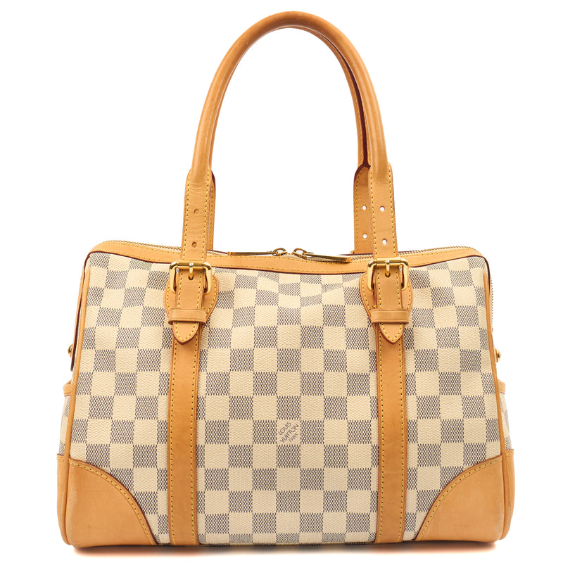 Picture of Louis Vuitton Tote Berkeley  in Damier Azur, Canvas