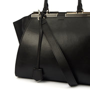 Picture of Fendi Tote 3 Jours - Medium in Black, Leather