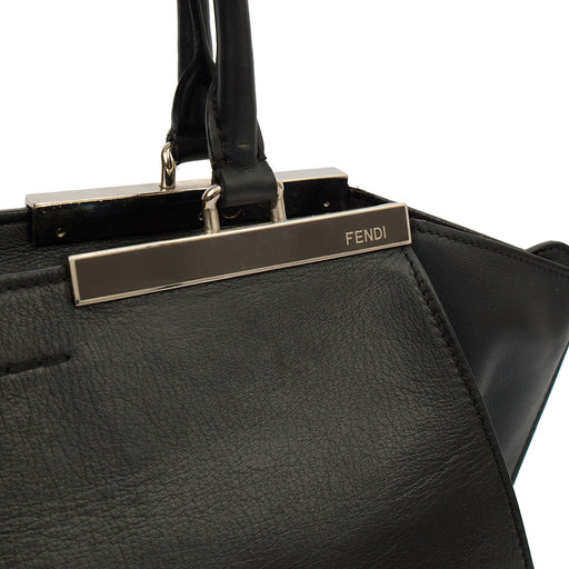Picture of Fendi Tote 3 Jours - Medium in Black, Leather
