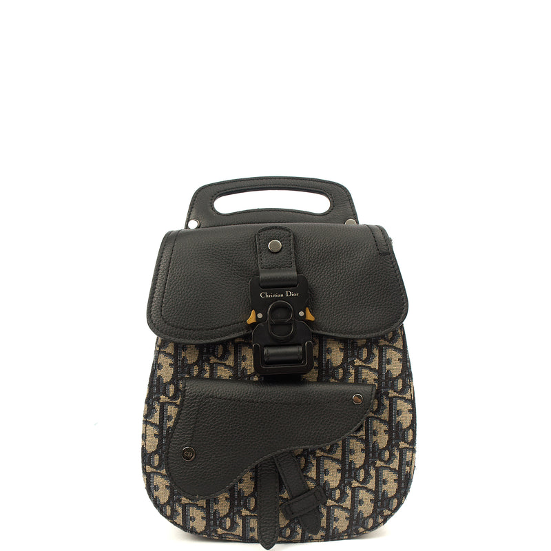 dior mini gallop backpack Christian Grained Calfskin Sling Bag Grey 1566145 FASHIONPHILE The main compartment can hold all the essentials DIOR - Maxi Gallop Backpack