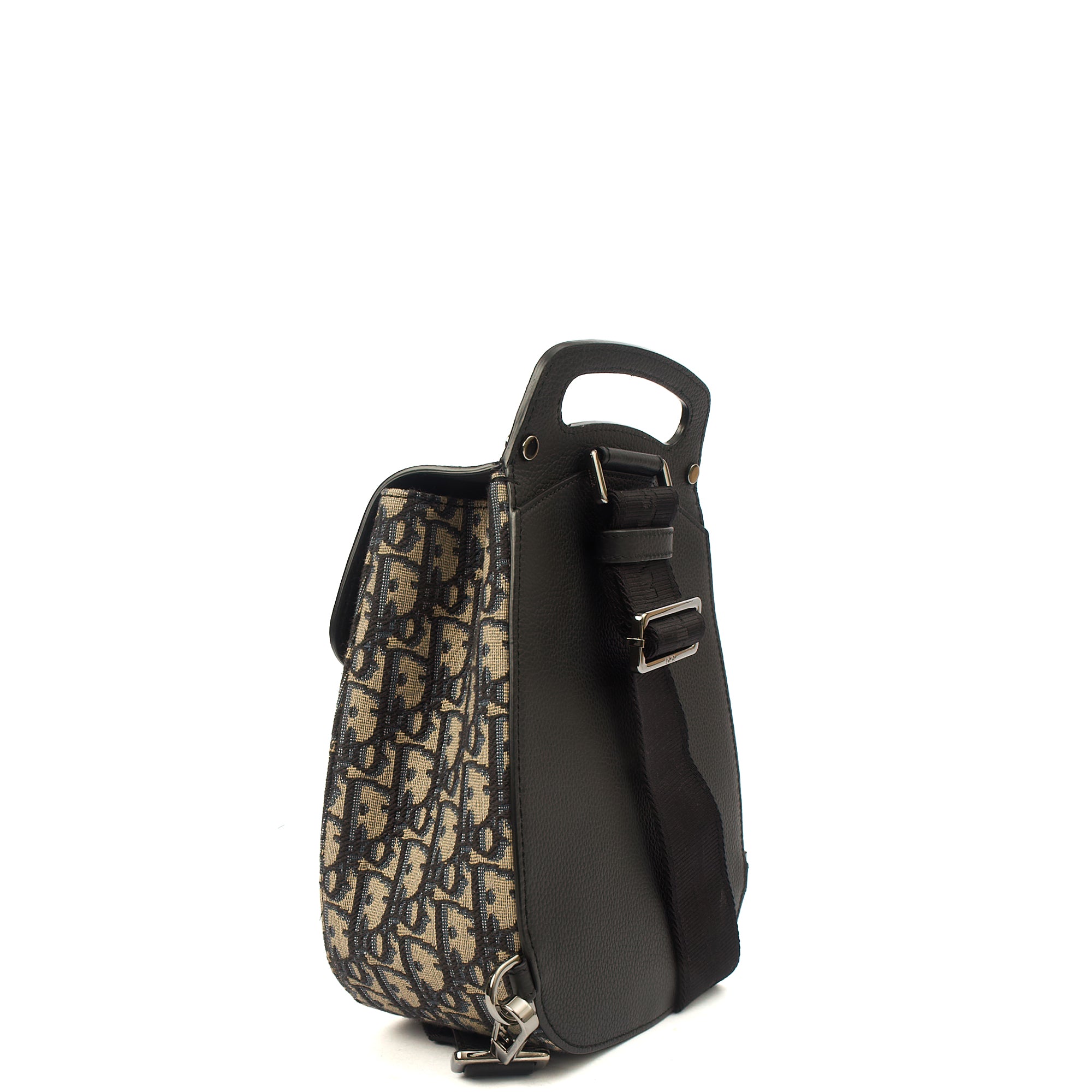 Christian Dior Backpack Gallop - Mini in Blue, Dior Oblique