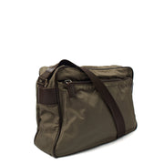 Picture of Prada Cross Body Nylon Messenger in Grey, Nylon