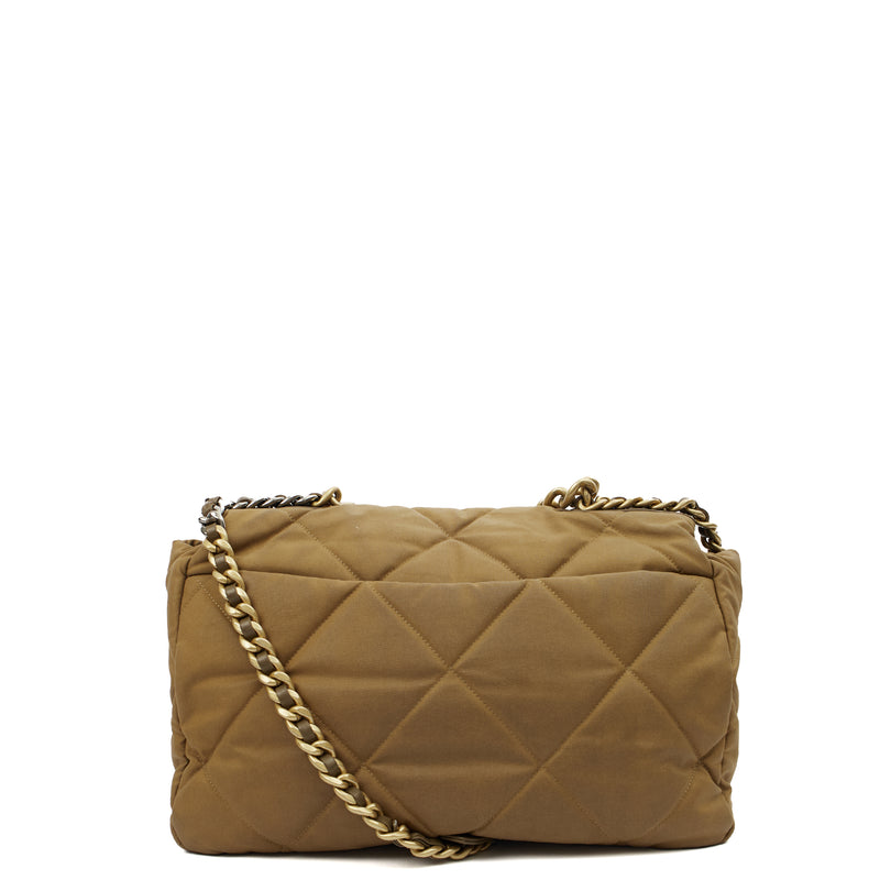 Picture of Chanel Tote Chanel 19 Large in Brown, Fabric