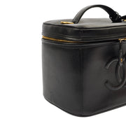 Picture of Chanel Top Handle Vanity Case in Black, Caviar Leather