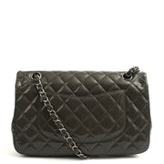 Picture of Chanel Shoulder Bag Classic Double Flap - Medium in Grey, Patent Leather