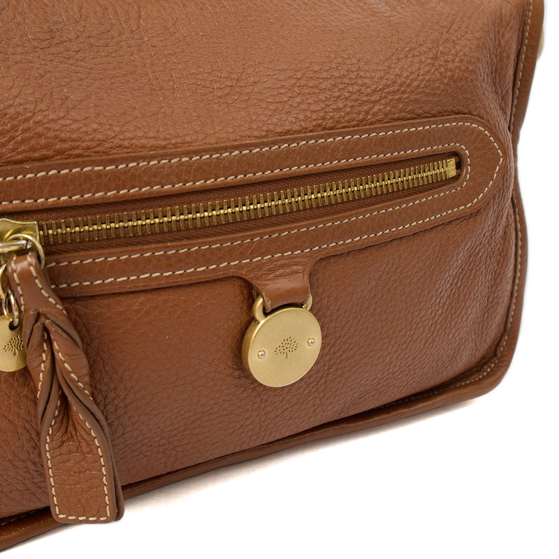 Picture of Mulberry Cross Body Somerset Messenger in Neutral, Calfskin Leather