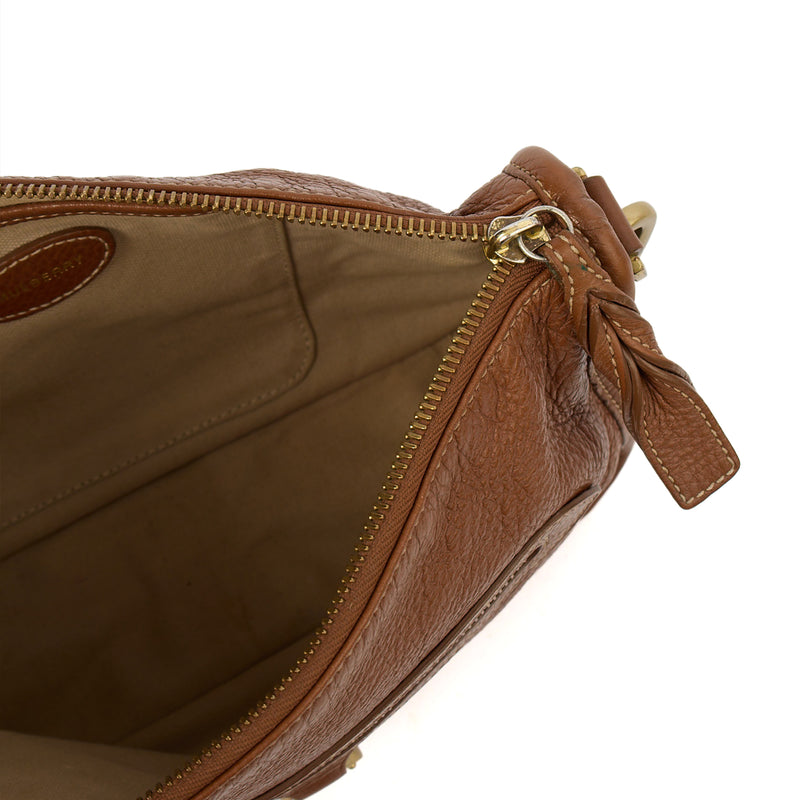 Picture of Mulberry Cross Body Somerset Messenger in Neutral, Calfskin Leather