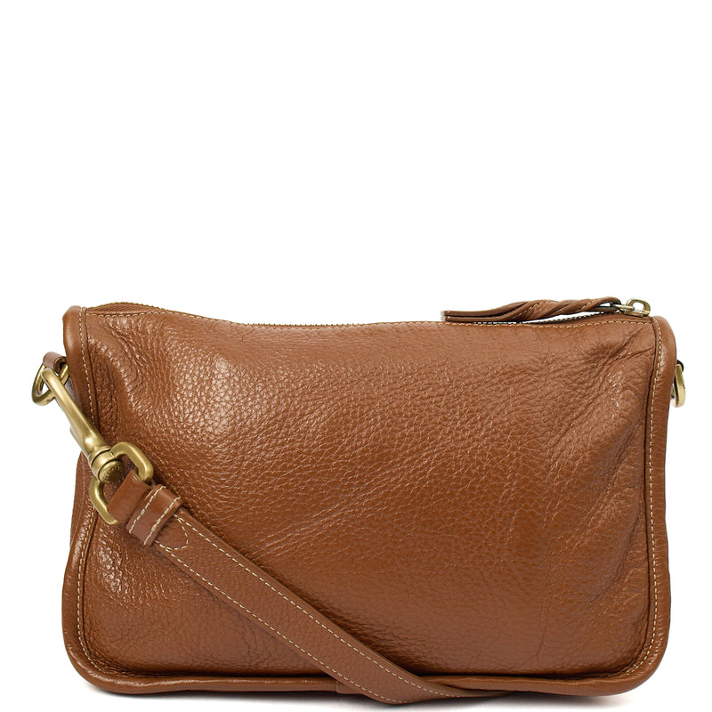 Picture of Mulberry Cross Body Somerset Messenger in Neutral, Calfskin Leather