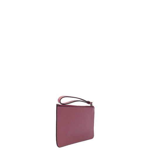 Picture of Coach Clutch Bow Wristlet in Purple, Leather