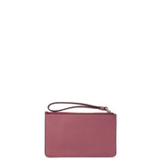 Picture of Coach Clutch Bow Wristlet in Purple, Leather