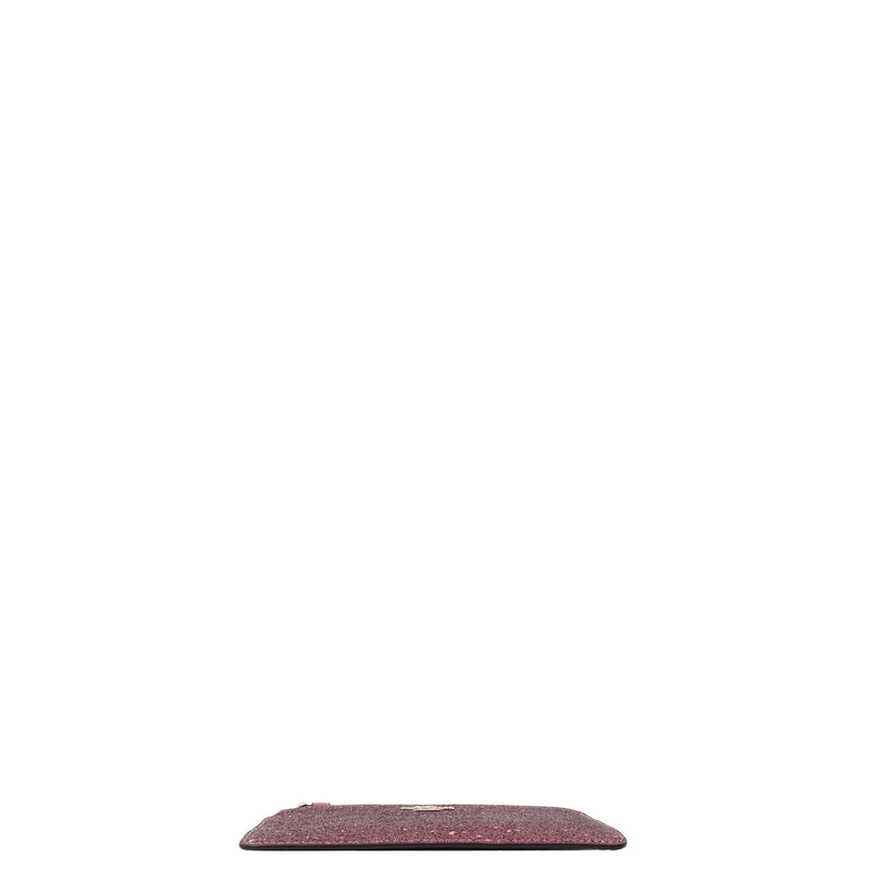 Picture of Coach Clutch Bow Wristlet in Purple, Leather