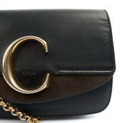 Picture of Chloe Cross Body Chloe C - Small in Black, Calfskin Leather