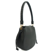 Picture of Mulberry Tote Iris Hobo - Mini in Black, Calfskin Leather