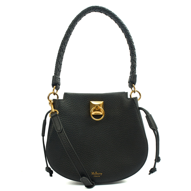 Picture of Mulberry Tote Iris Hobo - Mini in Black, Calfskin Leather