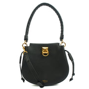 Picture of Mulberry Tote Iris Hobo - Mini in Black, Calfskin Leather
