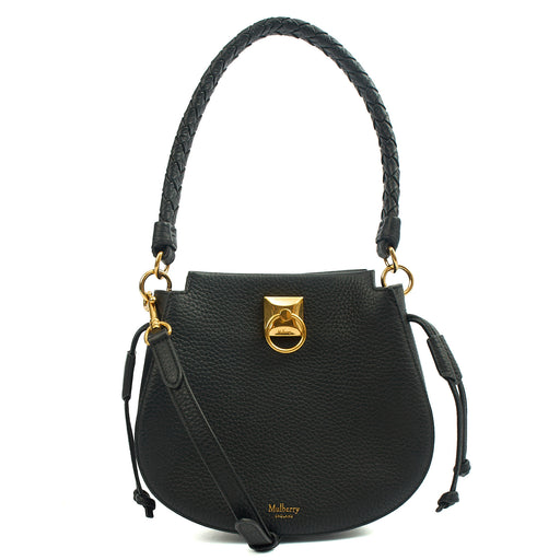 Picture of Mulberry Tote Iris Hobo - Mini in Black, Calfskin Leather