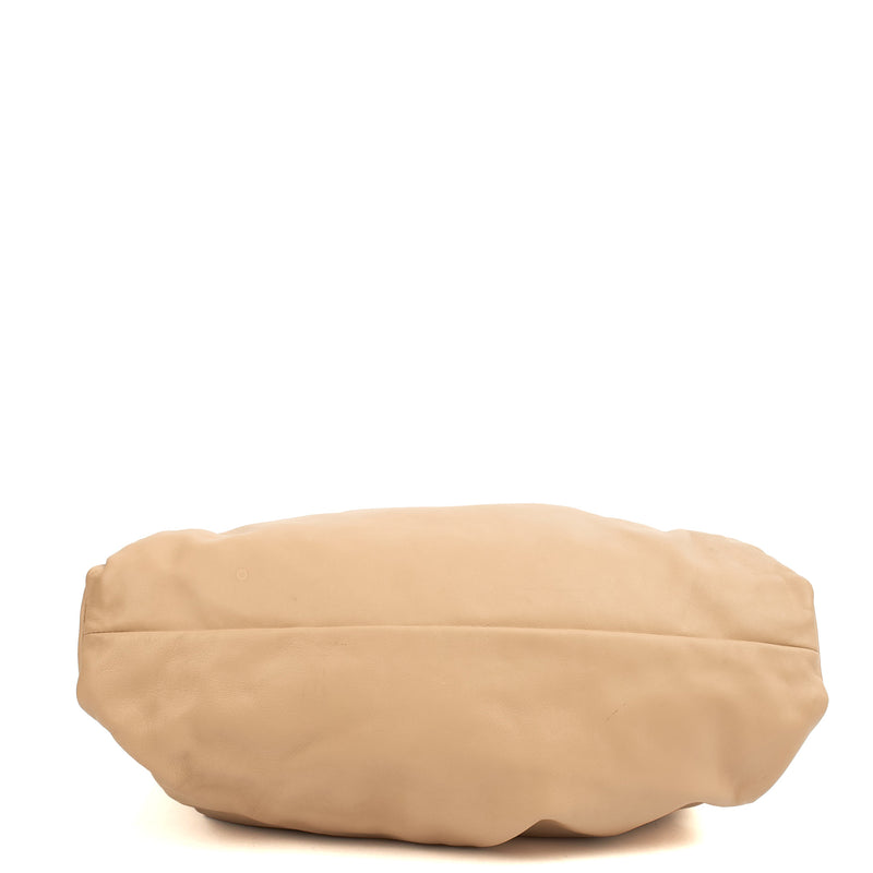 Picture of Bottega Veneta Shoulder Bag Shoulder Pouch in Almond, Leather
