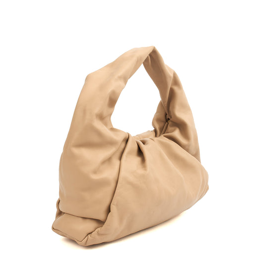 Picture of Bottega Veneta Shoulder Bag Shoulder Pouch in Almond, Leather