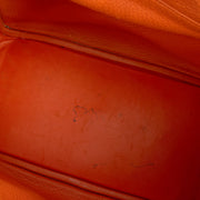 Picture of Hermes Tote Lindy 30 in Classic Orange, Togo Leather