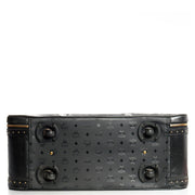 Picture of MCM Wheeled Luggage in Black, Canvas