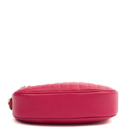 Picture of Celine Cross Body C Charm Clucth in Pink, Box Calfskin