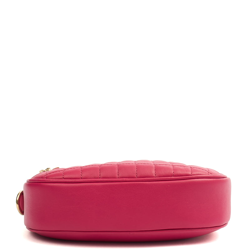 Picture of Celine Cross Body C Charm Clucth in Pink, Box Calfskin