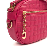 Picture of Celine Cross Body C Charm Clucth in Pink, Box Calfskin