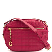 Picture of Celine Cross Body C Charm Clucth in Pink, Box Calfskin
