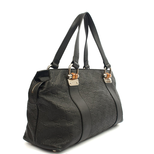 Picture of Gucci Tote Tote in Black, Guccissima