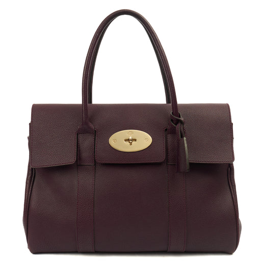 Picture of Mulberry Tote Bayswater Heritage in Purple, Calfskin Leather