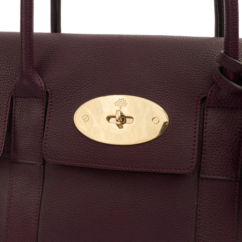 Picture of Mulberry Tote Bayswater Heritage in Purple, Calfskin Leather