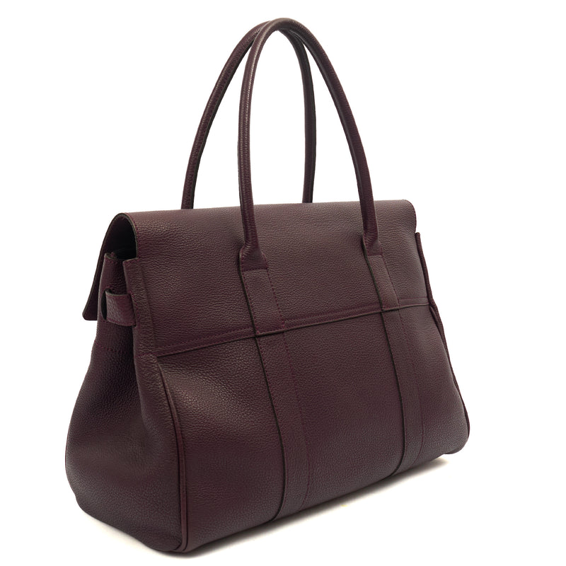 Picture of Mulberry Tote Bayswater Heritage in Purple, Calfskin Leather