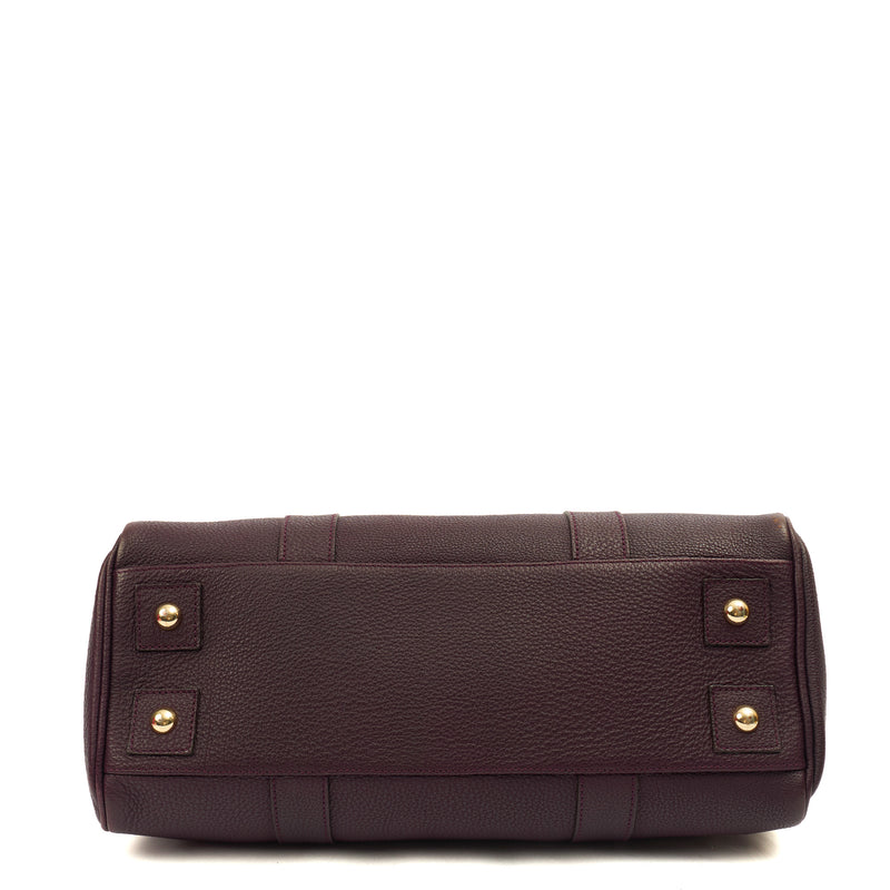 Picture of Mulberry Tote Bayswater Heritage in Purple, Calfskin Leather