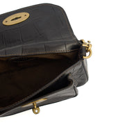 Picture of Mulberry Shoulder Bag Vintage Shoulder Bag in Black, Exotic Effect Leather