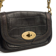 Picture of Mulberry Shoulder Bag Vintage Shoulder Bag in Black, Exotic Effect Leather