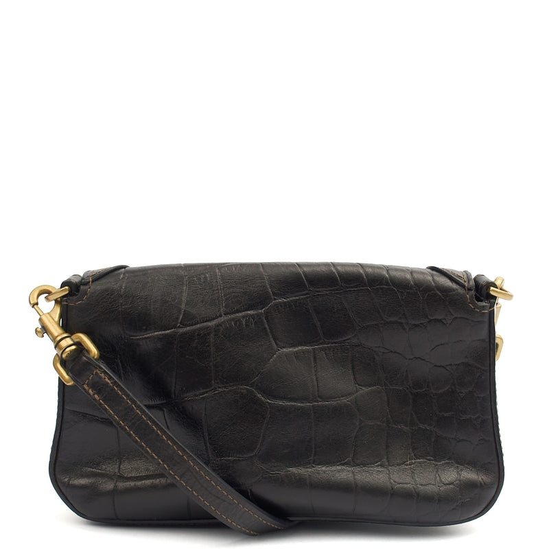 Picture of Mulberry Shoulder Bag Vintage Shoulder Bag in Black, Exotic Effect Leather