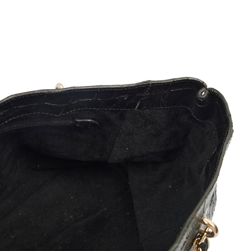 Picture of Mulberry Tote Cecily Tote in Black, Exotic Effect Leather