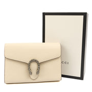Picture of Gucci Cross Body Dionysus Chain Wallet in Cream, Leather