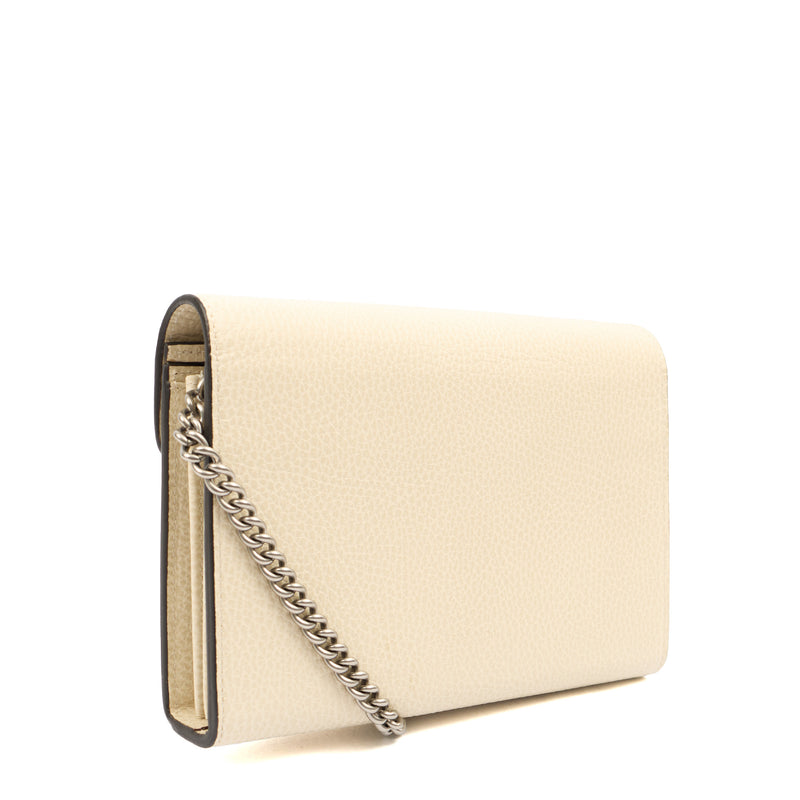 Picture of Gucci Cross Body Dionysus Chain Wallet in Cream, Leather