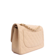 Picture of Chanel Shoulder Bag Classic Double Flap - Large in Neutral, Caviar Leather