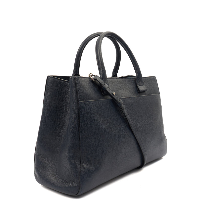 Picture of Chanel Tote Executive Shopper Tote in Blue, Calfskin Leather